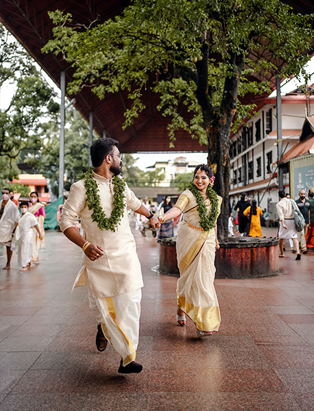 A beautiful wedding moment